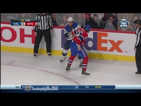 R. Reaves (STL) vs. G. Parros (MON)