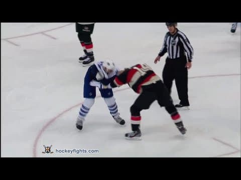 M. Fraser (TOR) vs. C. Greening (OTT)