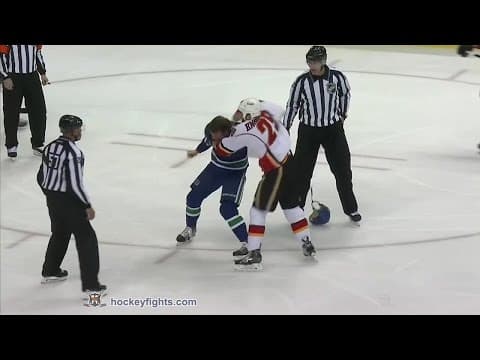 D. Engelland (CAL) vs. D. Dorsett (VAN)