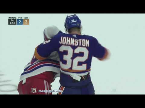 M. Haley (NYR) vs. R. Johnston (NYI)