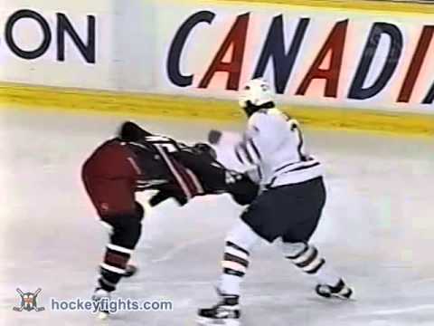 J. Shelley (CBJ) vs. G. Laraque (EDM)