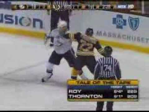 A. Roy (TBL) vs. S. Thornton (BOS)