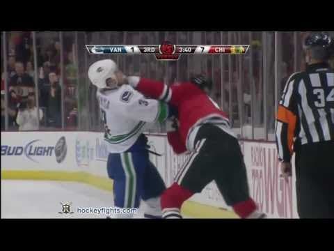 K. Bieksa (VAN) vs. V. Stalberg (CHI)