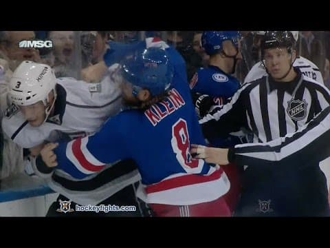 B. McNabb (LAK) vs. K. Klein (NYR)