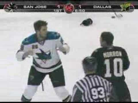 S. Bernier (SJS) vs. B. Morrow (DAL)