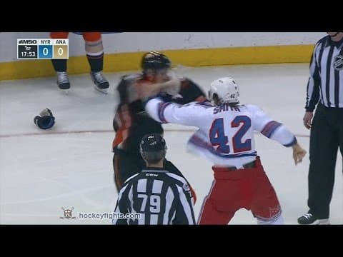 B. Smith (NYR) vs. C. Perry (ANA)