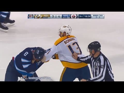 N. Bonino (NSH) vs. J. Trouba (WPG)