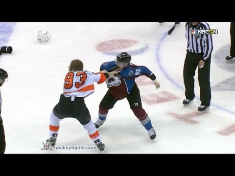 J. Voracek (PHI) vs. G. Landeskog (COL)