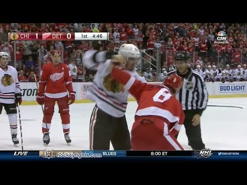 T. van,Riemsdyk (CHI) vs. J. Abdelkader (DET)