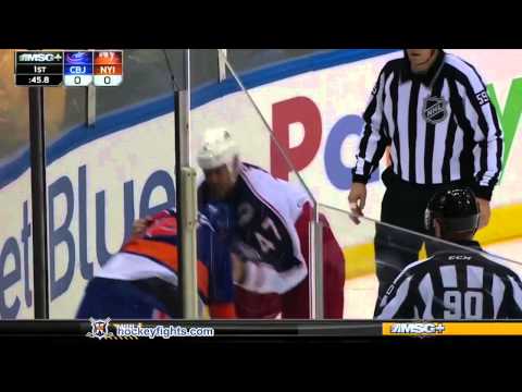 D. Prout (CBJ) vs. E. Boulton (NYI)