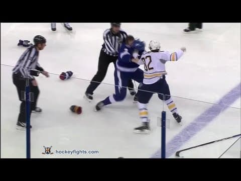 M. Foligno (BUF) vs. K. Aulie (TBL)