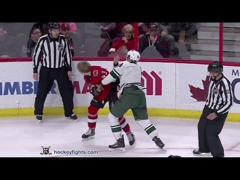 M. Dumba (MIN) vs. R. Dzingel (OTT)