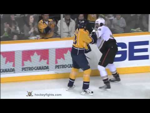 G. Parros (ANA) vs. B. McGrattan (NSH)