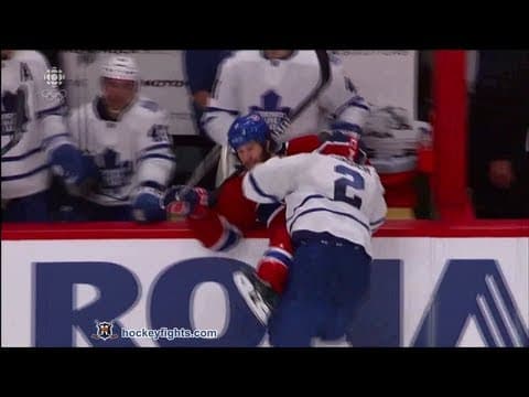 M. Fraser (TOR) vs. B. Prust (MON)