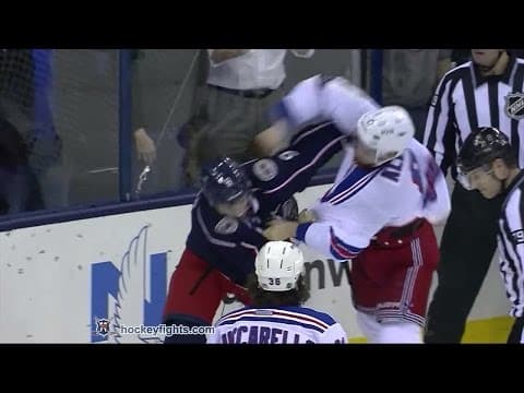 K. Klein (NYR) vs. J. Morin (CBJ)