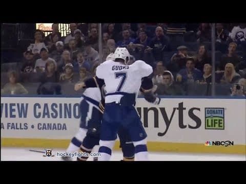 R. Gudas (TBL) vs. M. Foligno (BUF)