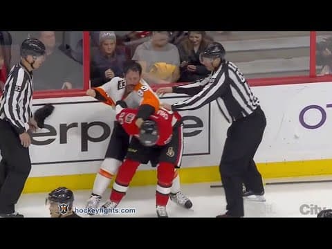 S. Gagner (PHI) vs. A. Chiasson (OTT)