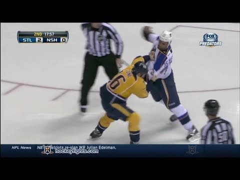 R. Reaves (STL) vs. R. Clune (NSH)