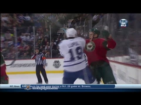 J. Lupul (TOR) vs. C. Coyle (MIN)