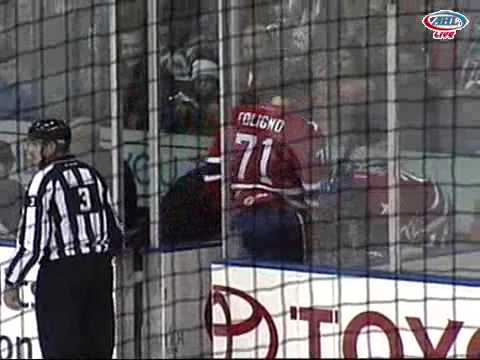 M. Bourdon (LHV) vs. M. Foligno (ROC)