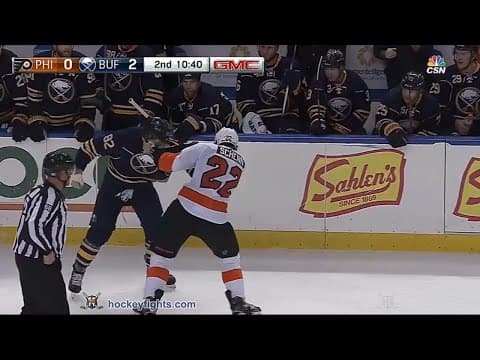 L. Schenn (PHI) vs. M. Foligno (BUF)