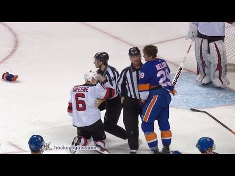 A. Greene (NJD) vs. B. Nelson (NYI)