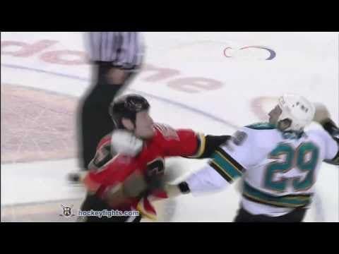 R. Clowe (SJS) vs. T. Jackman (CAL)