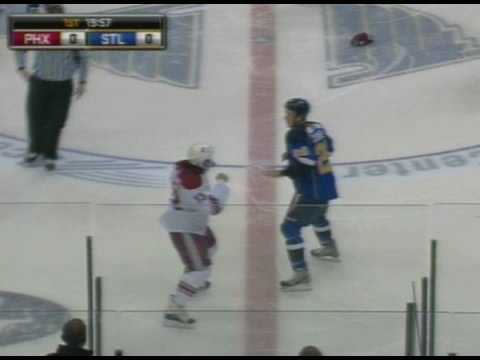 D. Carcillo (ARI) vs. B. Crombeen (STL)