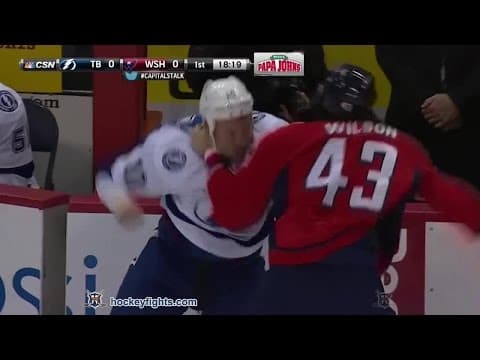 B. Morrow (TBL) vs. T. Wilson (WAS)