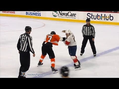 M. Haley (FLA) vs. W. Simmonds (PHI)