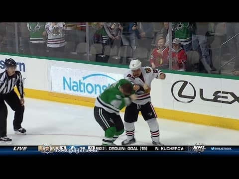 J. Tootoo (CHI) vs. A. Roussel (DAL)