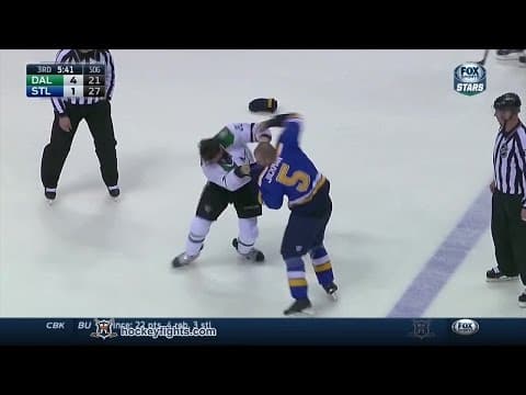 A. Roussel (DAL) vs. B. Jackman (STL)