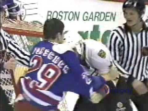 R. Poeschek (NYR) vs. J. Miller (BOS)