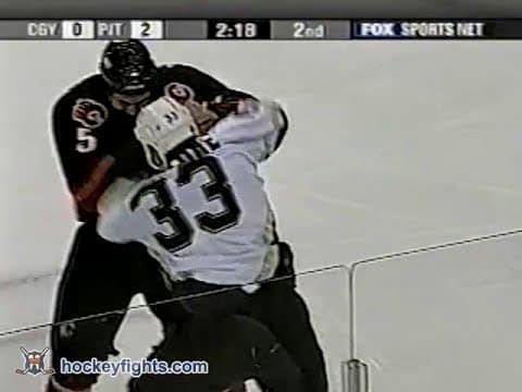 S. Montador (CAL) vs. D. LaCouture (PIT)