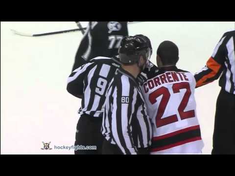 M. Corrente (NJD) vs. S. Downie (TBL)