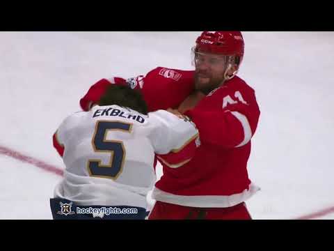 A. Ekblad (FLA) vs. L. Glendening (DET)