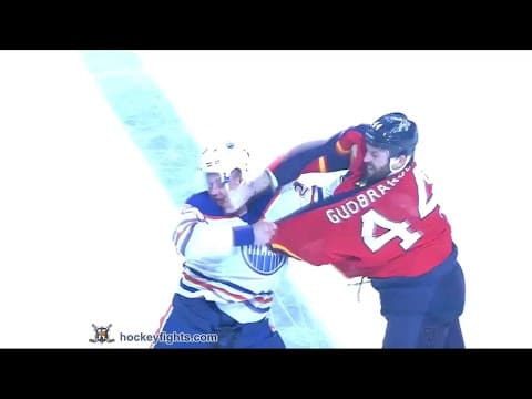 M. Hendricks (EDM) vs. E. Gudbranson (FLA)