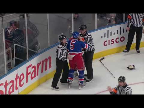 M. Richards (PHI) vs. D. Girardi (NYR)