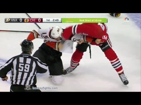 R. Getzlaf (ANA) vs. R. Panik (CHI)