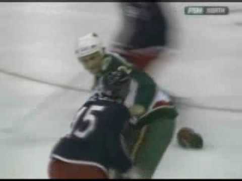 J. Shelley (CBJ) vs. D. Boogaard (MIN)