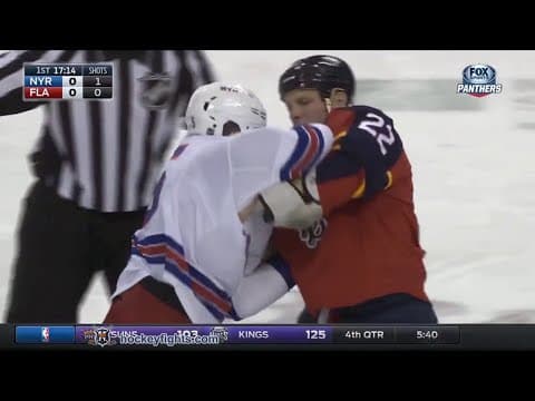 T. Glass (NYR) vs. S. Thornton (FLA)