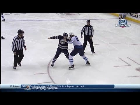 J. Trouba (WPG) vs. M. Calvert (CBJ)