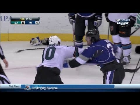 A. Desjardins (SJS) vs. J. Cote (TBL)