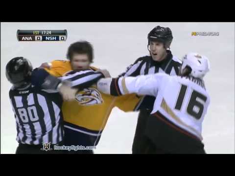 G. Parros (ANA) vs. B. McGrattan (NSH)