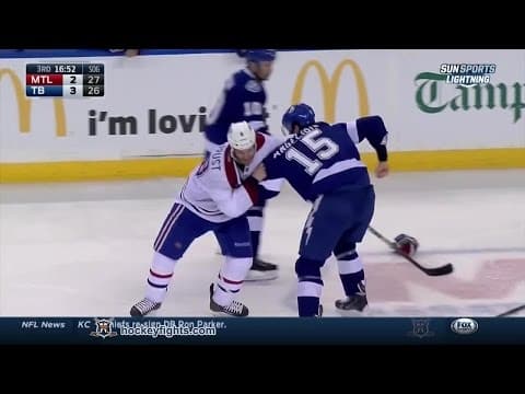 B. Prust (MON) vs. M. Angelidis (TBL)