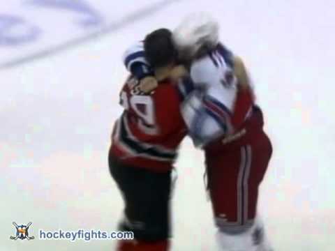 J. Strudwick (NYR) vs. G. Marshall (NJD)