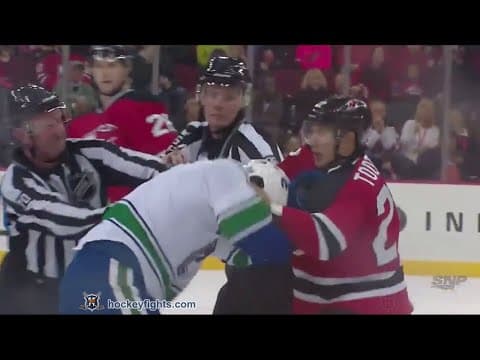 D. Dorsett (VAN) vs. J. Tootoo (NJD)