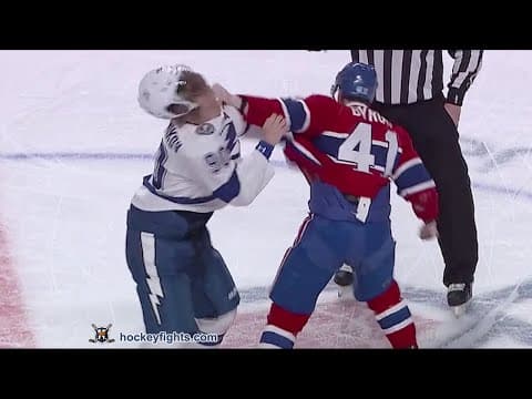 V. Namestnikov (TBL) vs. P. Byron (MON)