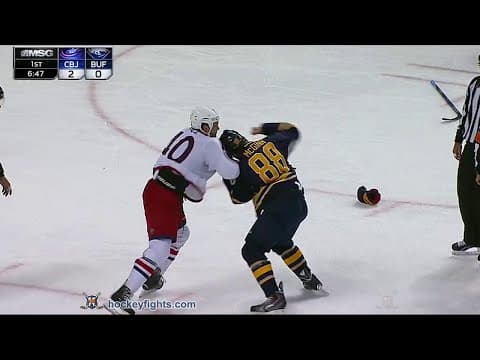 J. Boll (CBJ) vs. J. McGinn (BUF)