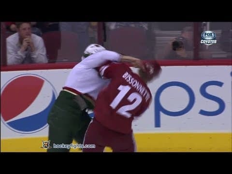 M. Rupp (MIN) vs. P. Bissonnette (ARI)